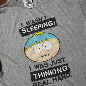 Vintage South Park Cartman Sleeping Thinking Tee